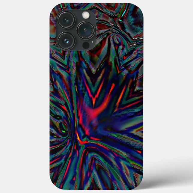 Coques Case-Mate iPhone Tracé numérique foncé rouillé et gaufré rustique (Verso)