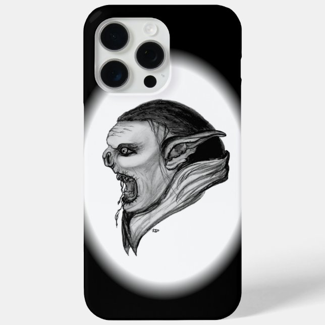 Coques Case-Mate iPhone Tracer le design noir et blanc (Verso)