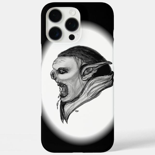 Coques Case-Mate iPhone Tracer le design noir et blanc (Verso)