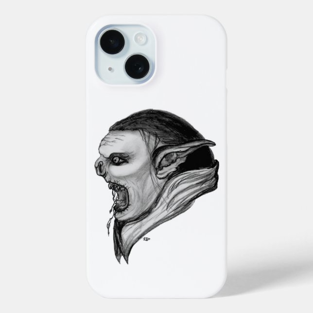 Coques Case-Mate iPhone Tracer le design noir et blanc (Verso)