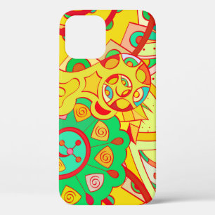 Case-Mate iPhone Case Tracery motif transparent. Design Mehndi. Coeur et