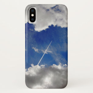 Case-Mate iPhone Case Traces d'avion à réaction entre nuages