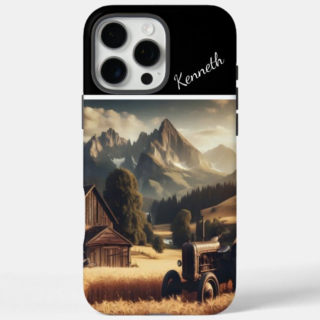 Coques Case-Mate iPhone Tracteur dans Mountain Valley (Verso)