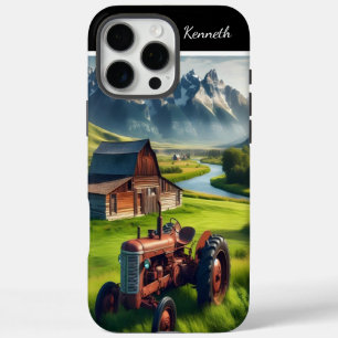 Coque iPhone 16 Pro Max Tracteur Dreams Dans La Vallée