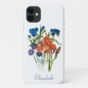Case-Mate iPhone Case Tradescantie et hémérocalle personnalisées