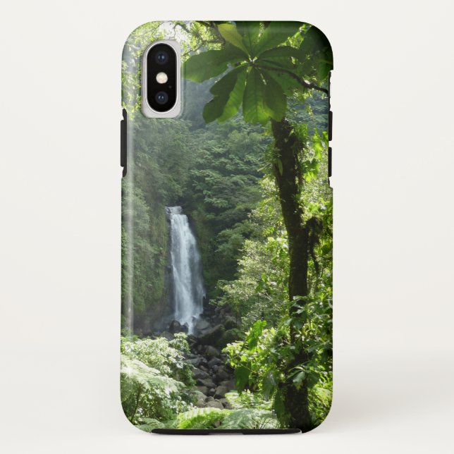 Coques Case-Mate iPhone Trafalgar Falls Tropical Rainforest Photographie (Dos)
