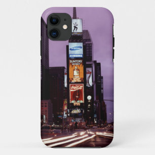 Etui iPhone Case-Mate Trafic Carré du New York Times la nuit