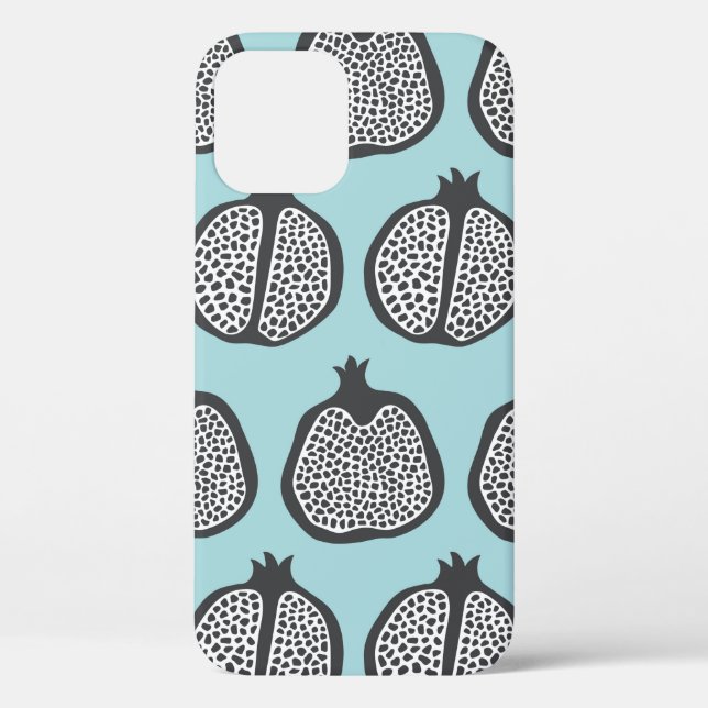Coques Case-Mate iPhone Tranches de fruits de grenade sans soudure motif b (Verso)