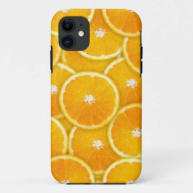 Coques Case-Mate iPhone Tranches orange (Dos)