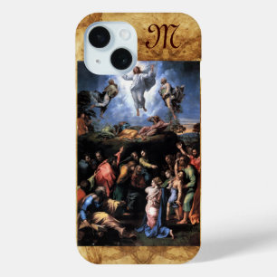 Coque Pour iPhone 15 TRANSFIGURATION DU monogramme JÉSUS