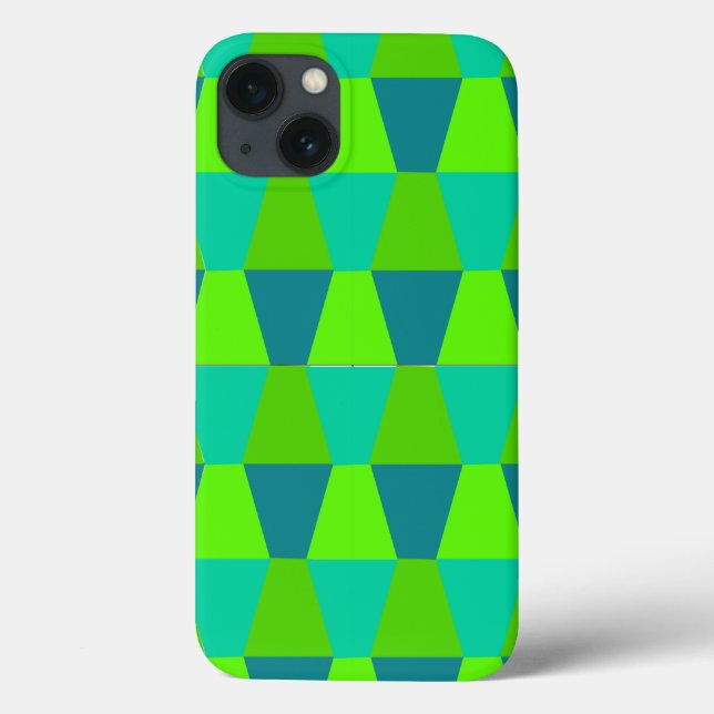 Coques Case-Mate iPhone Trapèzes Cool  (Verso)