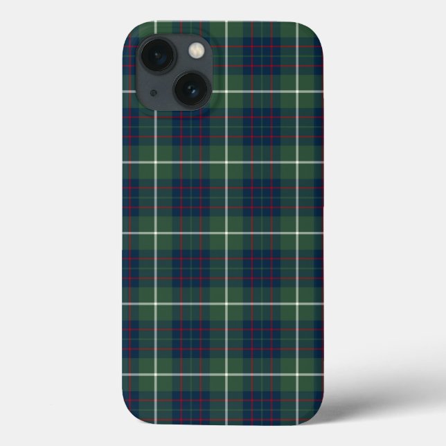 Coques Case-Mate iPhone Tratan de chasse vert du clan MacIntyre (Verso)