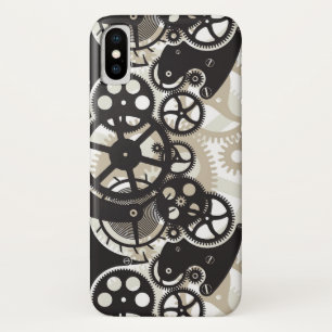 Coque iPhone X Travail de roues de dent