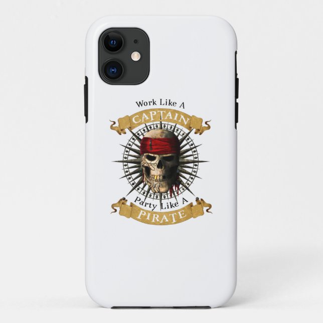 Coques Case-Mate iPhone Travailler Comme Une Partie De Capitaine Comme Un  (Dos)