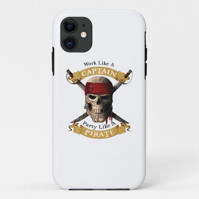 Coques Case-Mate iPhone Travailler Comme Une Partie De Capitaine Comme Un  (Dos)