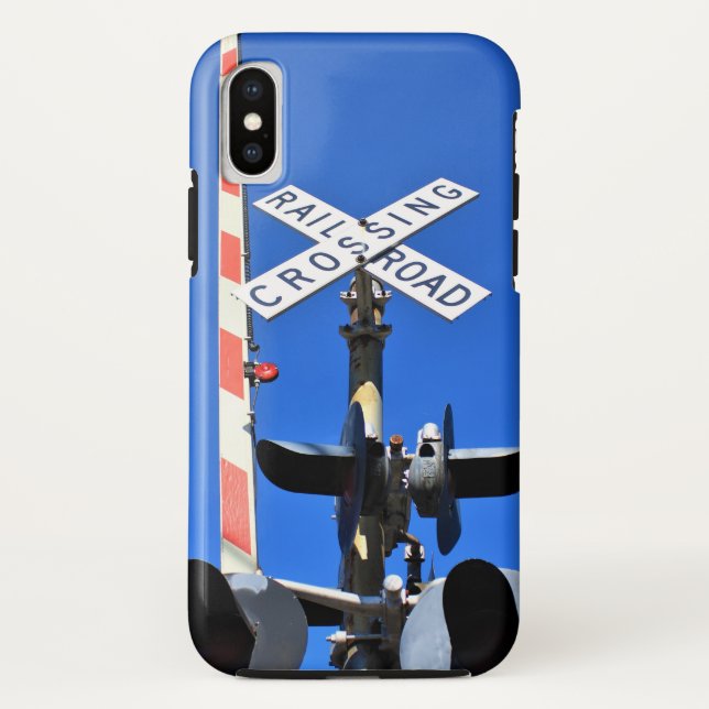 Coques Case-Mate iPhone Traversée ferroviaire avec porte en couleur (Dos)