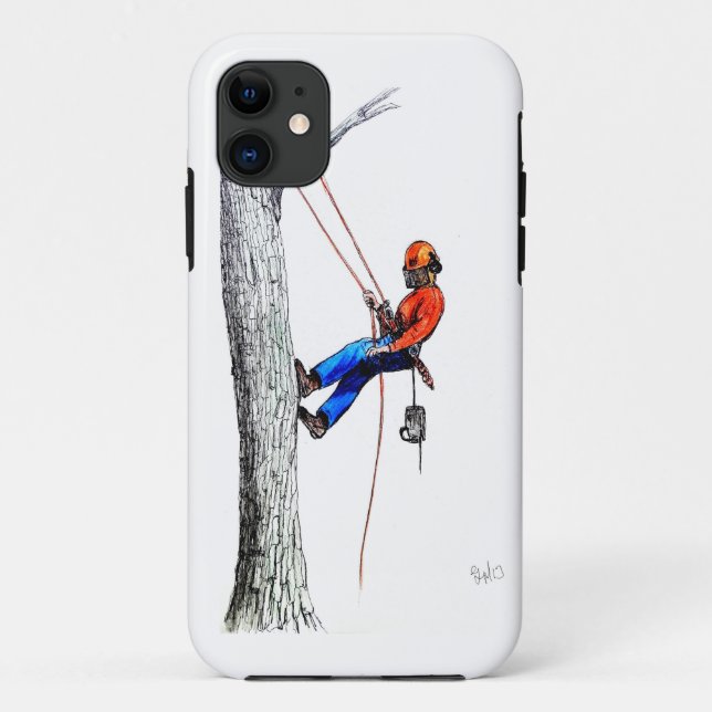 Coques Case-Mate iPhone Tree Surgeon Arborist (Dos)