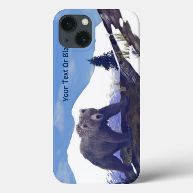 Coques Case-Mate iPhone Treeline Grizzly (Verso)