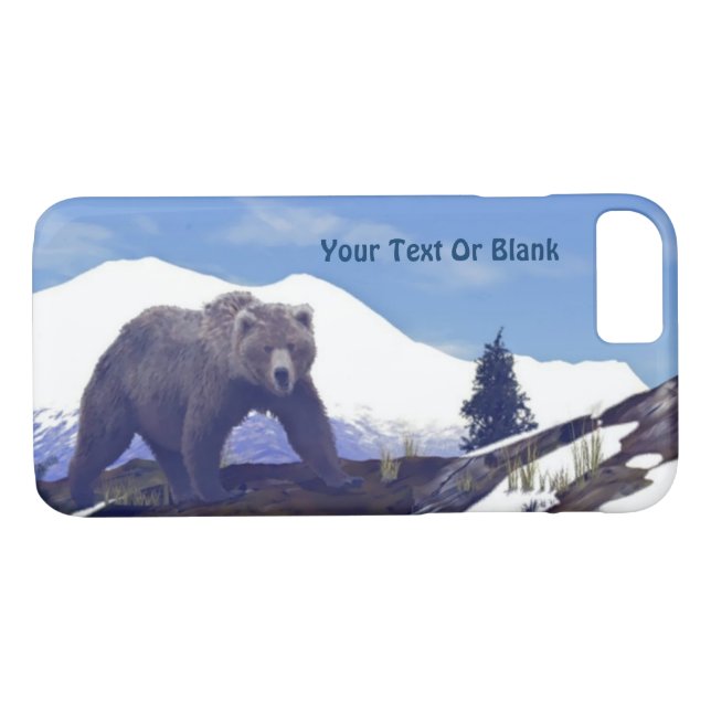 Coques Case-Mate iPhone Treeline Grizzly (Dos (Horizontal))