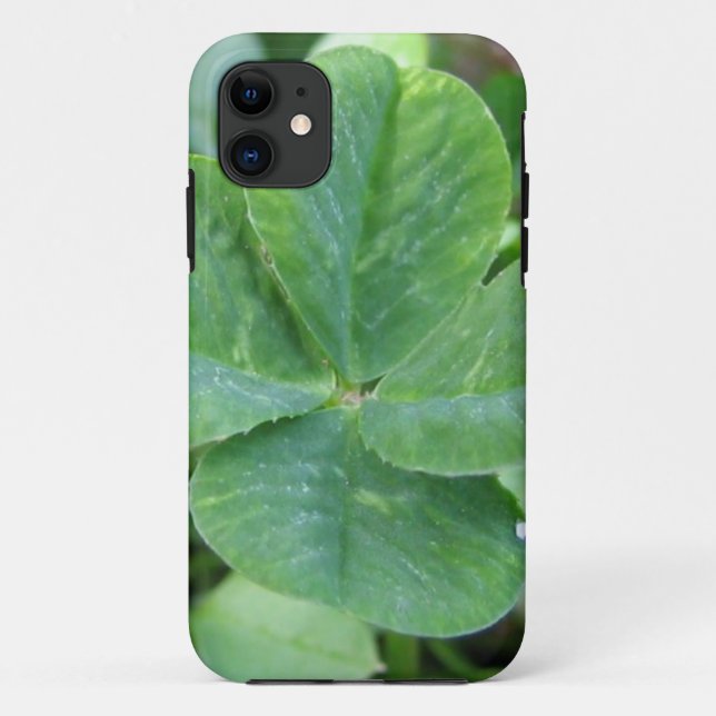 Coques Case-Mate iPhone Trèfle à quatre feuilles (Dos)