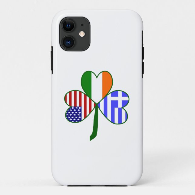 Coques Case-Mate iPhone Trèfle grec (Dos)