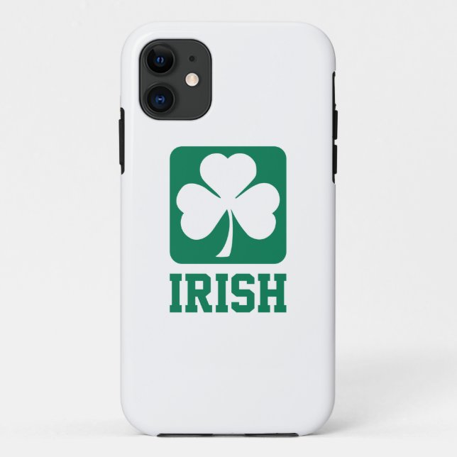 Coques Case-Mate iPhone Trèfle irlandais (Dos)