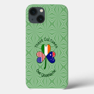 Case-Mate iPhone Case Trèfle personnalisé australien irlandais américain