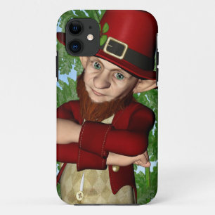 Case-Mate iPhone Case Trèfle sympathique de lutin folklore irlandais art