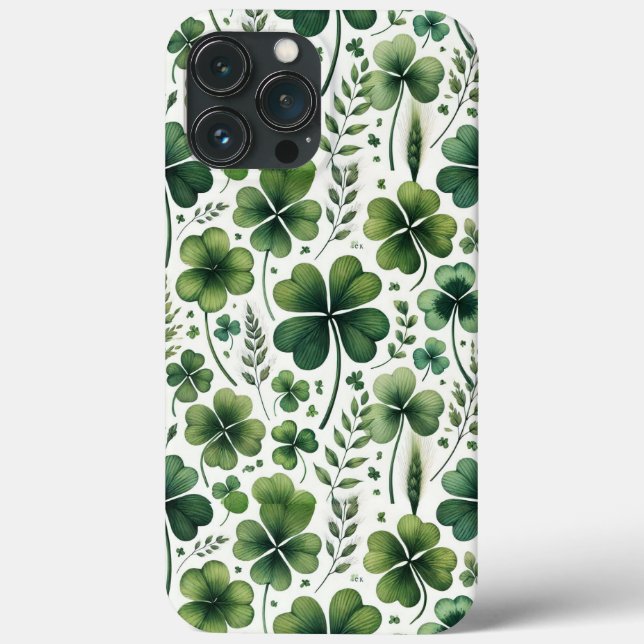 Coques Case-Mate iPhone Trèfles apaisants (Verso)