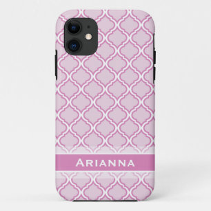 Coque Case-Mate iPhone Trellis marocain rose clair