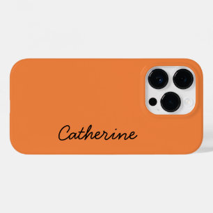 Coque Case-Mate iPhone Trend Color Fresh Tangerine Name