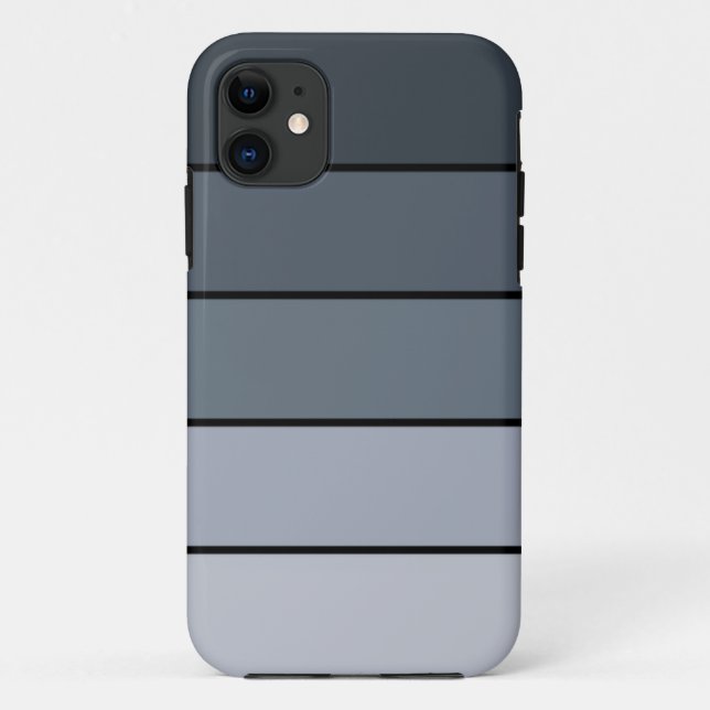 Coques Case-Mate iPhone Trendy Modern Space Gris Stripes (Dos)