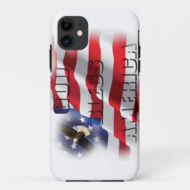 Coques Case-Mate iPhone Très Patriotique G.B.A Aigle Volant (Dos)