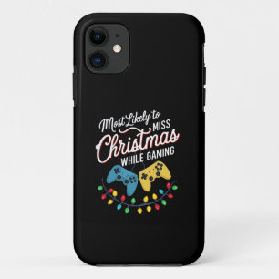 Case-Mate iPhone Case Très Probable De Manquer Noël En Jouant Gamer