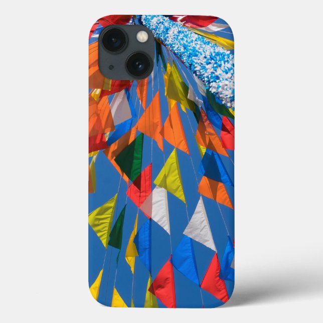 Coques Case-Mate iPhone Triangle Flag Decoration (Verso)