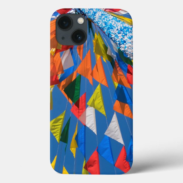 Coques Case-Mate iPhone Triangle Flag Decoration (Verso)