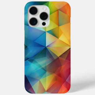 Coque Case-Mate iPhone Triangles dans les couleurs arc-en-ciel