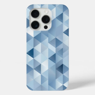 Coque Case-Mate iPhone Triangles en bleu et gris