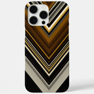 Coque iPhone 16 Pro Max Triangles modernes initiales abstraites et personn