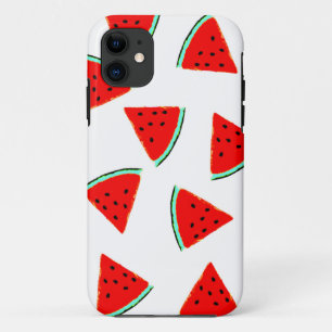 Coque iPhone 11 Triangles Motifs de pastèque