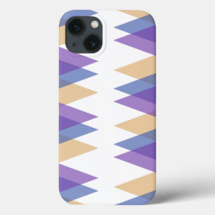 Case-Mate iPhone Case Triangles violet, bleu et jaune Coque-Mate iPhone