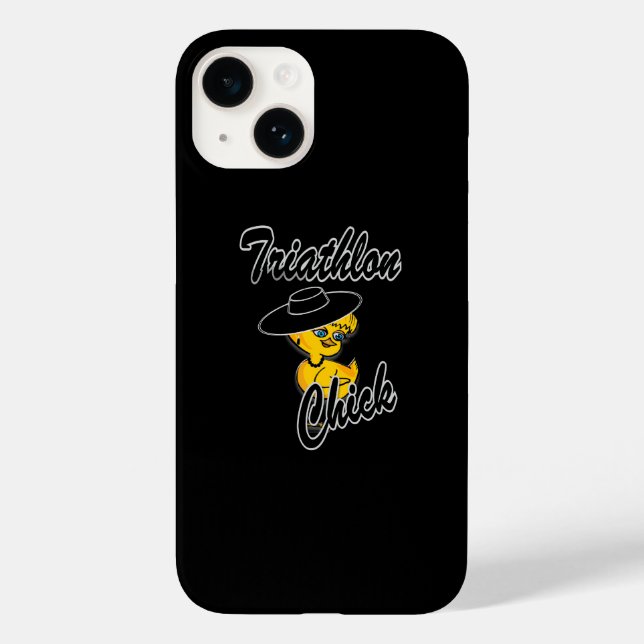 Coques Case-Mate iPhone Triathlon Chick #4 (Verso)