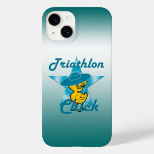 Coque Pour iPhone 14 Triathlon Chick #7