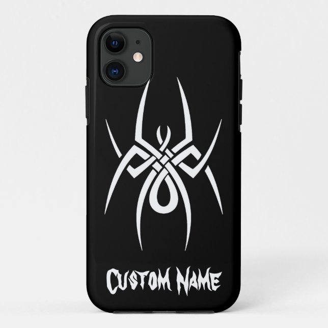 Coques Case-Mate iPhone Tribal blanc noir classique élégant simple frais (Dos)