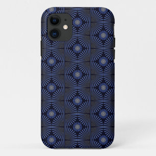Case-Mate iPhone Case Tribal Géométrique gris et bleu