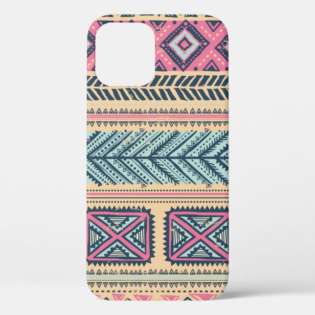 Coques Case-Mate iPhone Tribal vintage ethnique homogène  (Verso)