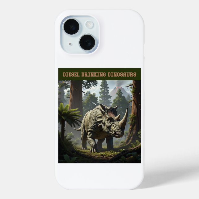 Coques Case-Mate iPhone Triceratops furtifs (Verso)
