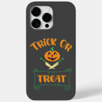 Trick or treat os de crâne visage de citrouille d'
