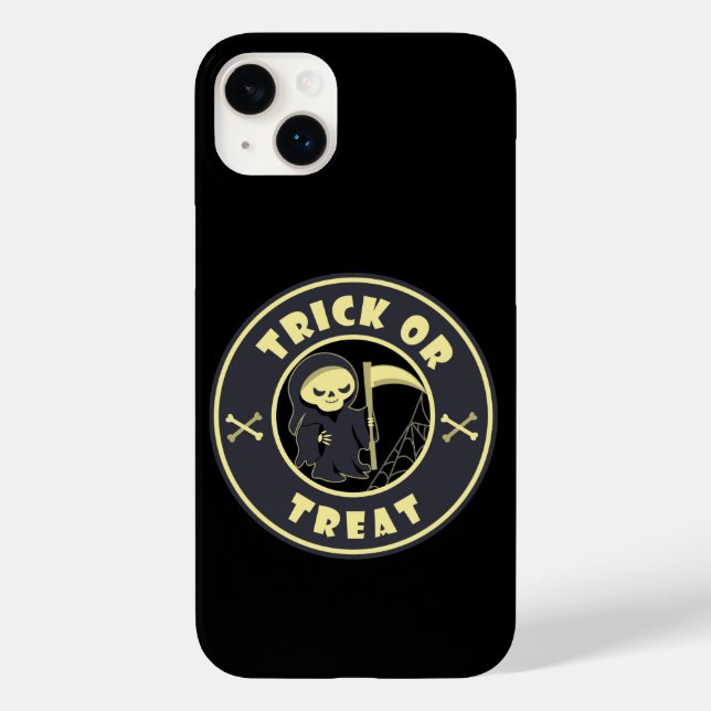 Coques Case-Mate iPhone Trick ou traiter Halloween griffeur caractère (Verso)