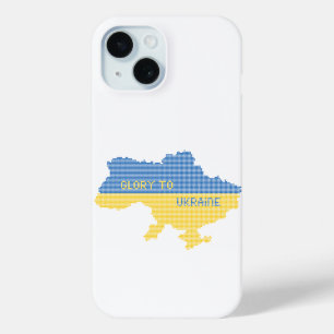 Coque Case-Mate iPhone Tricot Ukraine texte de la carte d'Etat Gloire à l